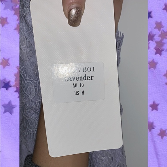 Hello Molly 'Made in Mecca Dress Lavender' - Picture 7 of 7